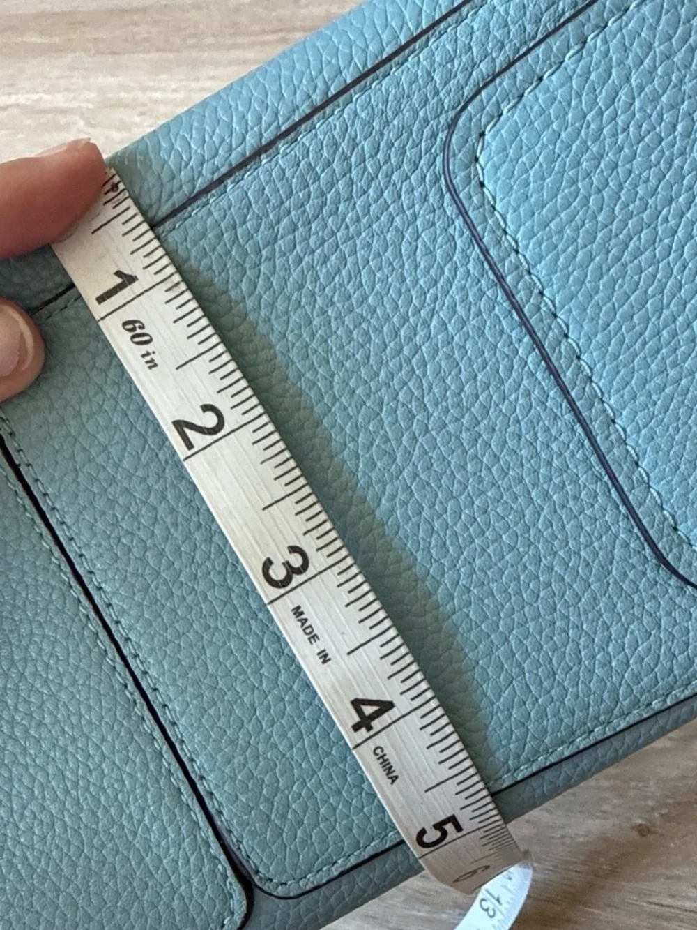 Kate Spade Pebbled Leather Shoulder Bag in Light Blue